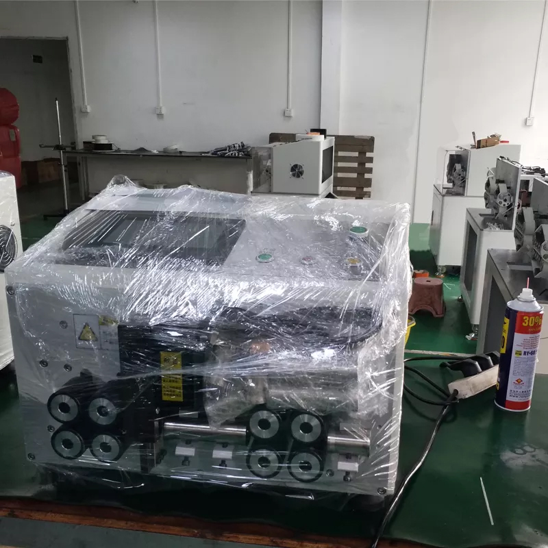 Máy cắt và tuốt dây điện, dây cáp đa lõi tự động cao cấp HS-BX08